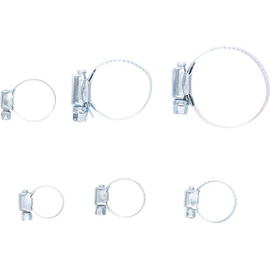 BGS Schlauchklemmen-Sortiment Ø 4 - 45 mm 6-tlg BGS Do it yourself 80855