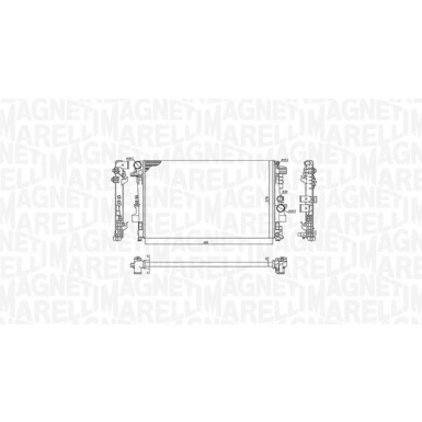 Kühler, Motorkühlung | BM955 Kühler, Motorkühlung | BM955