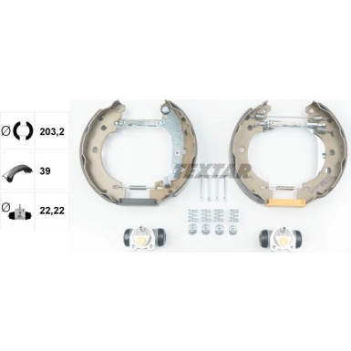 84052800 Bremsbackensatz Shoe Kit Pro