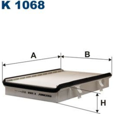 FILTRON Filter, Innenraumluft | K 1068