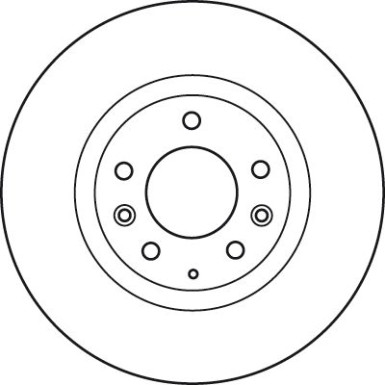 BREMSSCHEIBE MAZDA P. RX 8 2,6 03-12303 X 24 | DF4968S
