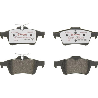 BREMBO Bremsklötze Xtra HA | FORD C-Max, Focus VOLVO V40 06 | P 24 148X