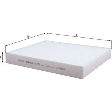MAHLE Filter, Innenraumluft LA 809