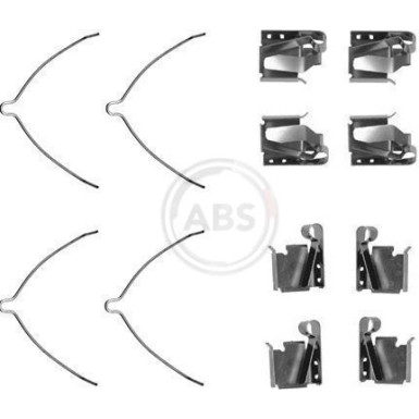 A.B.S. Zubehör, Bremsbeläge 1269Q