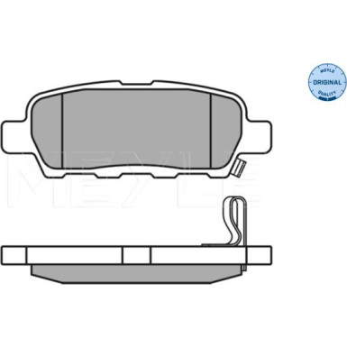 Bremsbelagsatz Nissan T. Qashqai/X-Trail/Cube 07- Mit Sensor | 025 238 7114/W