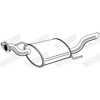 52 / Auspufftopf Hinten | NISSAN Juke 10 | 24176