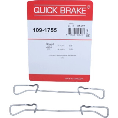 109-1755 Zubehörsatz, Scheibenbremsbelag