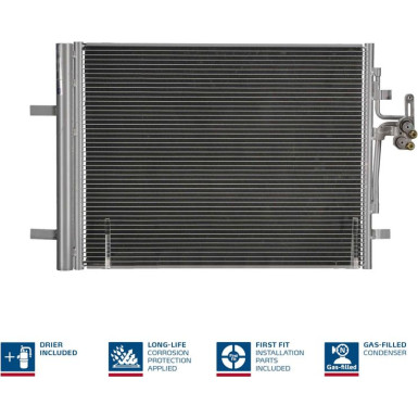 Kondensator PKW VOLVO S80 06 FIRST FIT 940155