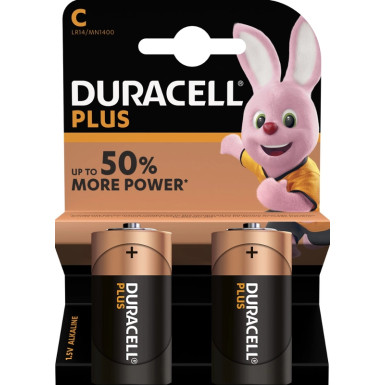 5000394141827 Duracell Plus C (MN1400/LR14) K2 5000394141827 Duracell Plus C (MN1400/LR14) K2