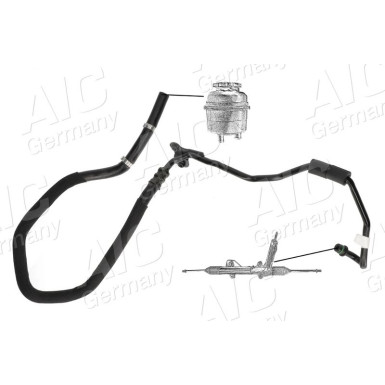 Hydraulikschlauch, Lenkung | AUDI A4,A5 07 | 58289