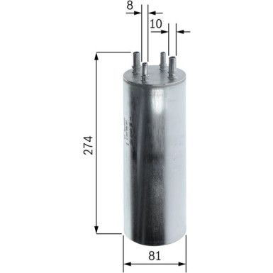 Kraftstofffilter | VW T4 03 | 0 450 906 467