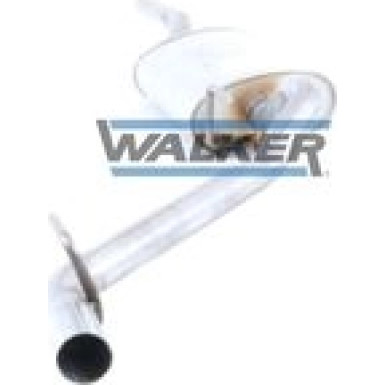 66 / Auspufftopf Hinten | VW Vento Kat, Diesel 8/93 | 18929