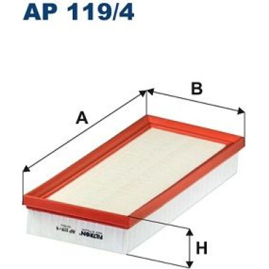 FILTRON Luftfilter | AP 119/4