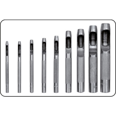 YT-3590 Lederlochset 9-Tlg.