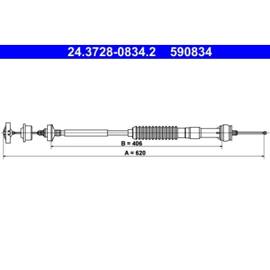 ATE Kupplungsseil ATE Kupplungsseil