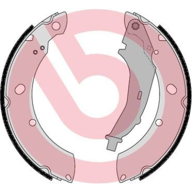 Bremsbackensatz HA SKODA Rapid 12-19 ESSENTIAL LINE S 85 544