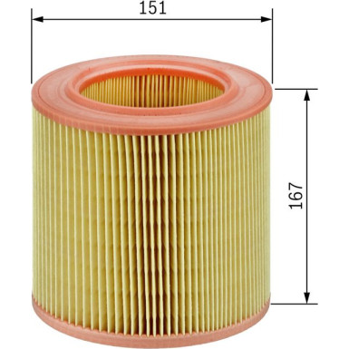 Luftfilter | AUDI A6 | F 026 400 027