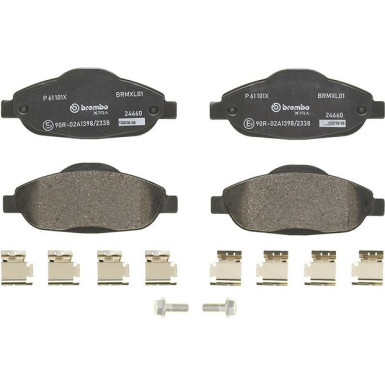 BREMBO Bremsklötze Xtra VA | PEUGEOT 308, 3008 07-16 | P 61 101X BREMBO Bremsklötze Xtra VA | PEUGEOT 308, 3008 07-16 | P 61 101X