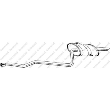 BOSCH | Automotive Auspuffschalldämpfer BOSCH | Automotive Auspuffschalldämpfer
