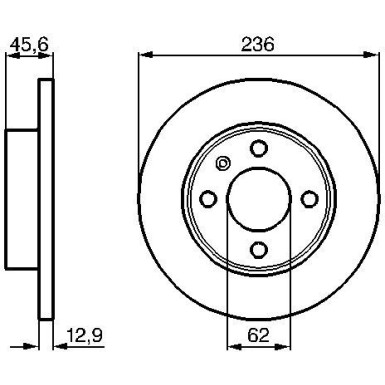 Bremsscheibe VA | SKODA,VW | 0 986 478 859