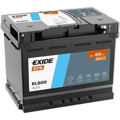 EXIDE Starterbatterie | EL600