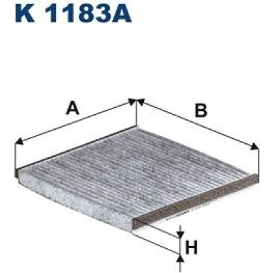 FILTRON Filter, Innenraumluft | K 1183A