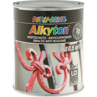 245497 Dupli-Color Alkyton Eisengl. weißaluminium 750ml