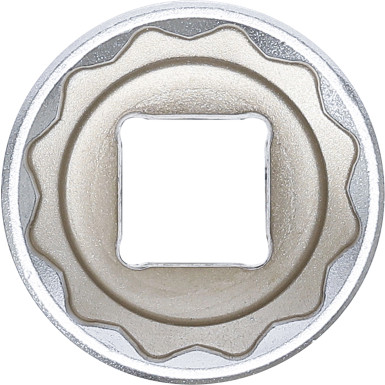 BGS Steckschlüssel-Einsatz Zwölfkant | Antrieb Innenvierkant 12,5 mm (1/2"""") | SW 26 mm | 10626