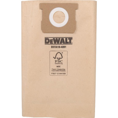 DXVA19-4201 DeWalt Staubbeutel für 23L - 38L