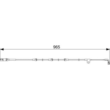 1 987 473 027 Warnkontakt, Bremsbelagverschleiß