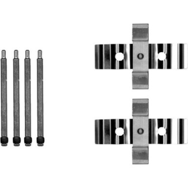 ZUBEHÖRSATZ, SCHEIBENBREMSBELAG | 82543300