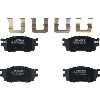KAMOKA Bremsbelagsatz, Scheibenbremse KAMOKA Bremsbelagsatz, Scheibenbremse