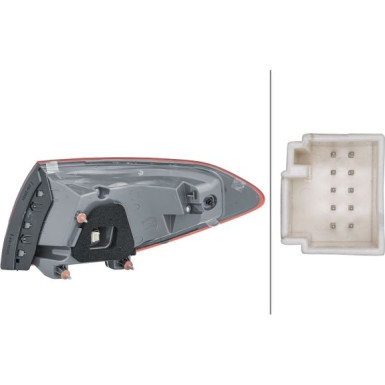 2SD 354 875-111 Heckleuchte