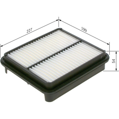 Luftfilter | SUZUKI,CHEVROLET | 1457433956