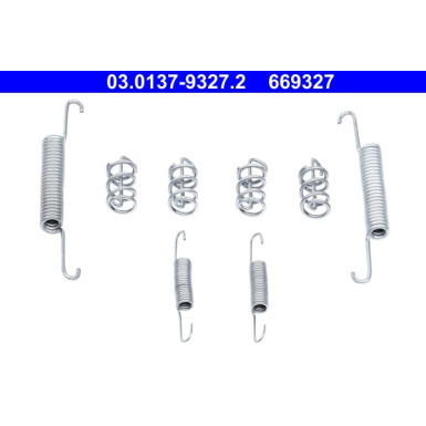 03.0137-9327.2 Zubehörsatz, Feststellbremsbacken 03.0137-9327.2 Zubehörsatz, Feststellbremsbacken