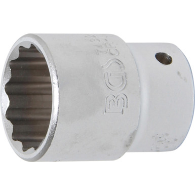 BGS Steckschlüssel-Einsatz Zwölfkant | Antrieb Innenvierkant 20 mm (3/4"""") | SW 32 mm | 7432