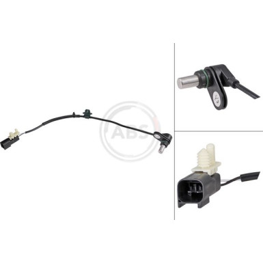 A.B.S. Sensor, Raddrehzahl A.B.S. Sensor, Raddrehzahl