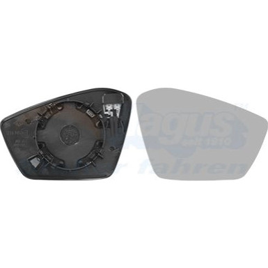 Spiegelglas, Außenspiegel | Skoda Kamiq konvex OE 657857522 | 7611838