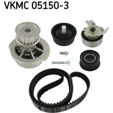 SKF Wasserpumpe + Zahnriemensatz | VKMC 05150-3