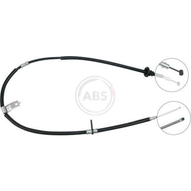 A.B.S. Handbremsseil Seilzug Festellbremse K10898