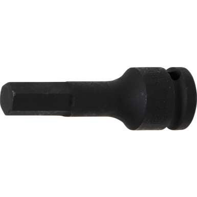 BGS Kraft-Bit-Einsatz | Antrieb Innenvierkant 12,5 mm (1/2"""") | Innensechskant 12 mm | 5481-M12 BGS Kraft-Bit-Einsatz | Antrieb Innenvierkant 12,5 mm (1/2"""") | Innensechskant 12 mm | 5481-M12