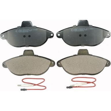 DENCKERMANN Bremsbeläge B110888 DENCKERMANN Bremsbeläge B110888