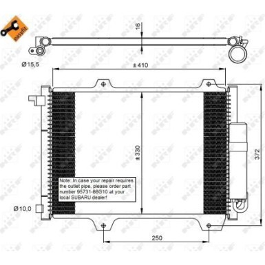 Kondensator, Klimaanlage EASY FIT 35907