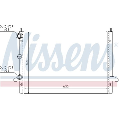 Wasserkühler PKW | SEAT ALHAMBRA 2.8 i VR6 00 | 67303