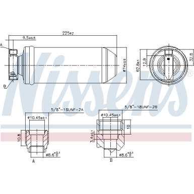 Trockner PKW | OPEL Vectra B 95 | 95058