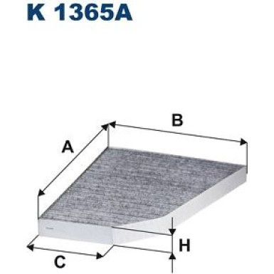 FILTRON Innenraumfilter K1365A