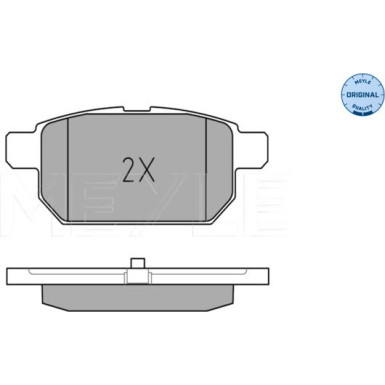 Bremsbelagsatz Suzuki T. Swift 10- Mit Sensor | 025 252 5814/W