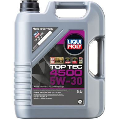 Liqui Moly Top Tec 4500 5W-30 5 l | 3729 | 5L Kanister Kunststoff