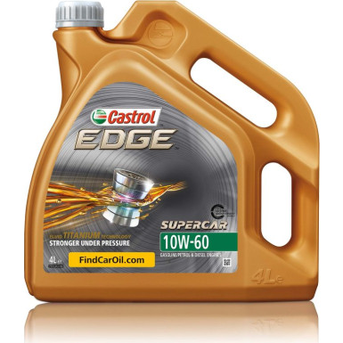 Castrol 10W-60 Supercar 5 Liter 15A006 Castrol 10W-60 Supercar 5 Liter 15A006