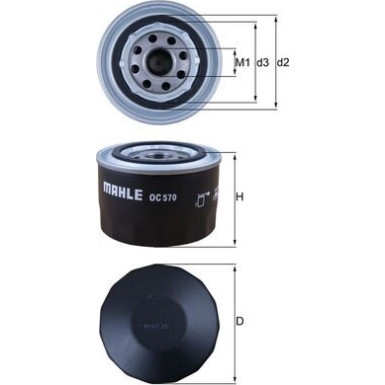 MAHLE Ölfilter